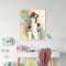 Black Mother and Son Oil Paint By Numbers Kit DIY Home Decoration Gift Wall A