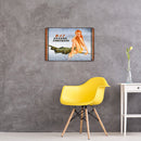 Flying Fortress Girl Metal Sign Plate Posters Decor for Home Cafe Wall Painting