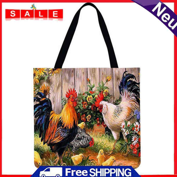 The Dragon Women's Good Chick Shoulder Shopping Bag, Large Capacity, 40x4
