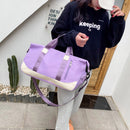 Fashion Women Waterproof Shoulder Bag Oxford Cloth Fitness Suitcase Handbags