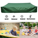 Waterproof Dust Cover Anti UV Sandbox Sandpit Shelter (Green 120x120cm)