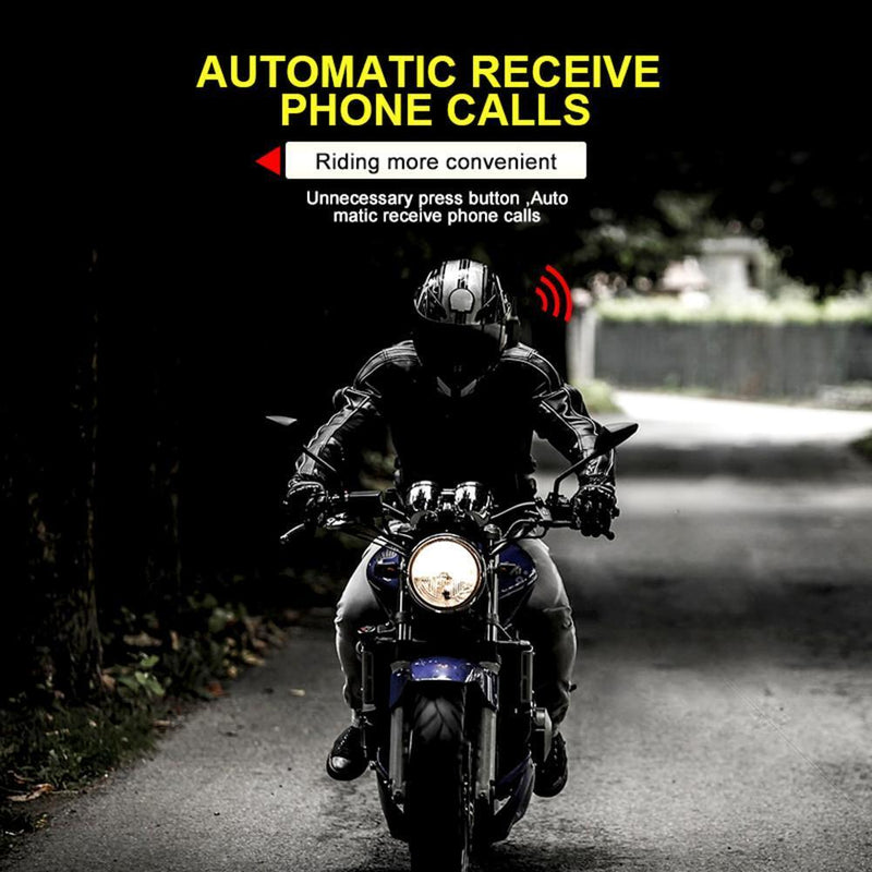 EJEAS Motorcycle Helmet Intercom Headsets Bluetooth-compatible Interphone