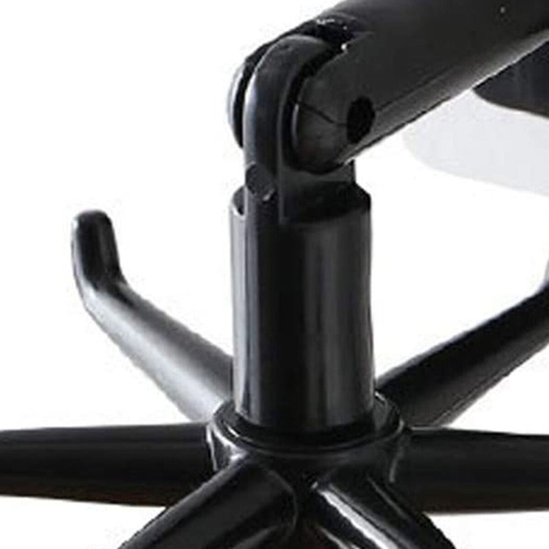 360 Degree Rotating & 180 Degree Tilt Kitchen Hook Rack 6-Claw (Black) Newly