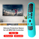 Anti-Slip Smart TV Remote Control Cover for LG MR21GA/MR21GC (Mint Green)