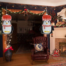Cute Christmas Aluminum Film Balloon Santa Claus Penguin Balloons for Xmas De