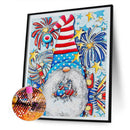 5D Diamond Painting Kit Cartoon Gnome Full Round Drill Rhinestone DIY Wall Ar