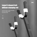 Adjustable Fishing Rod Bracket Aluminum Alloy Fishing Pole Locker (Black) Newly