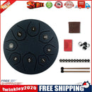 6 inch 8 Tune Hand Pan Steel Tongue Drum Musical Instrument (Navy Blue)