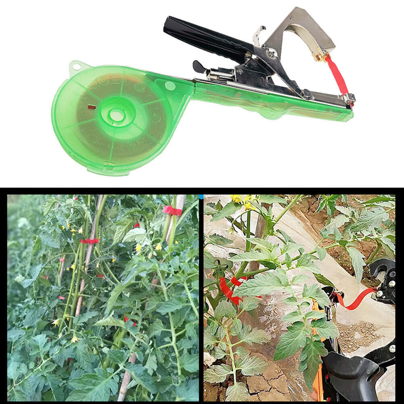 Tying Machine Grape Tomato Plant Branch Hand Binding Garden Tools (Green) Newly