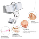 Big Bone Toe Separator Bunion Straightener Hallux Valgus Corrector (Gray) Newly