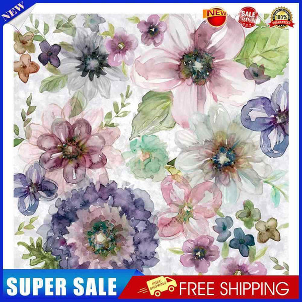 Ink Flower Oil Paint By Numbers Kit DIY Acrylic Painting on Canvas Picture