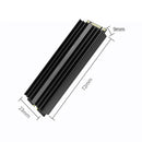 Solid State Hard Drive NVME Heat Sink Cooler Aluminum for Desktop M.2 SSD 2280