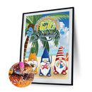 5D Gnome Kits Full Round Drill Rhinestone Diamond Painting for Home Decorations