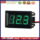 DC 2.4V-30V 2-Wire Mini 0.36in LED Digital Display Panel Voltmeter (Green)