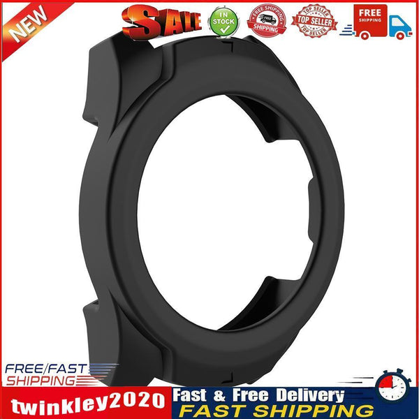 Silicone Smart Watch Case for Ticwatch Pro 2020/Ticwatch Pro Cover (Black) Newly