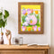 Easter Bunny Oil Paint By Numbers Kits Canvas Picture Wall Art DIY Craft Colo