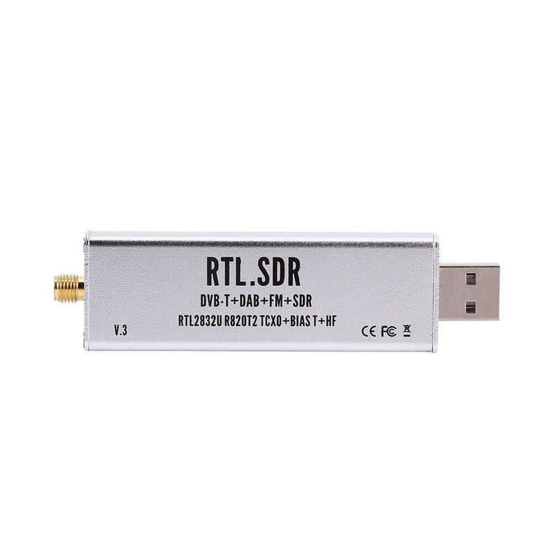SDR Receiver 100kHz-1.7GHz Software Defined Radio Receiver (No Antenna)