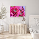 5D flower and butterfly series round diamond painting