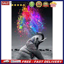 Spray Elephant Oil Paint By Numbers Kits Canvas Picture Wall Art Home DIY C