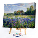 Painting By Numbers Kit DIY Village Canvas Oil Art Picture for Home Decor