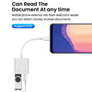 U Disk Reader Data Sync PD Fast Charging USB 3.0 Type-C OTG Adapter Converter