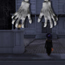 2Pcs Artificial Plastic Hands Halloween Haunted House Decoration Utility~