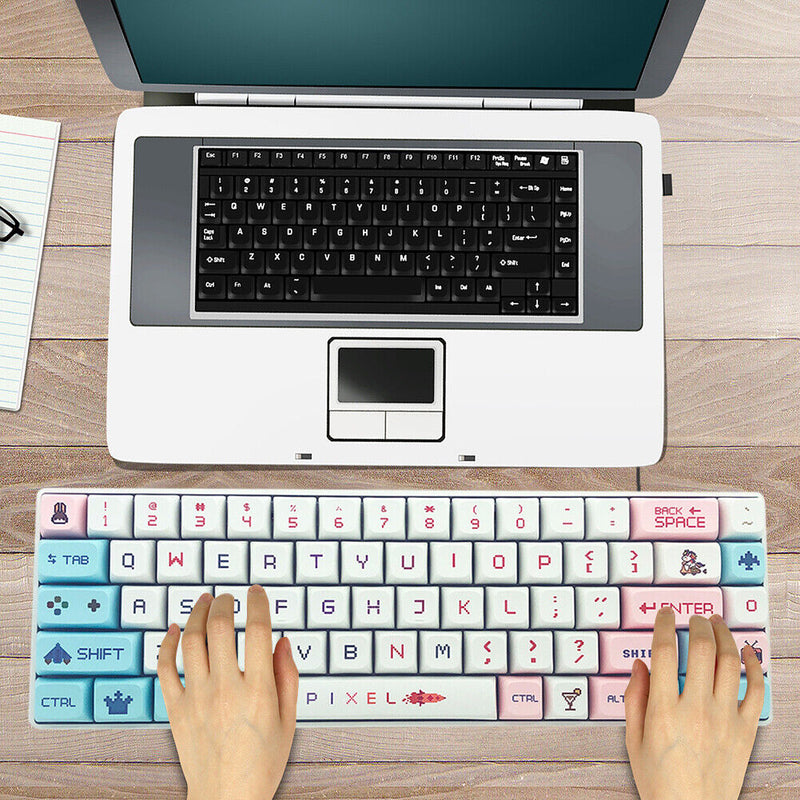 Mechanical Keyboard PBT Keycap XDA DIY Key Cap Set Dye Sublimation for MX Switch