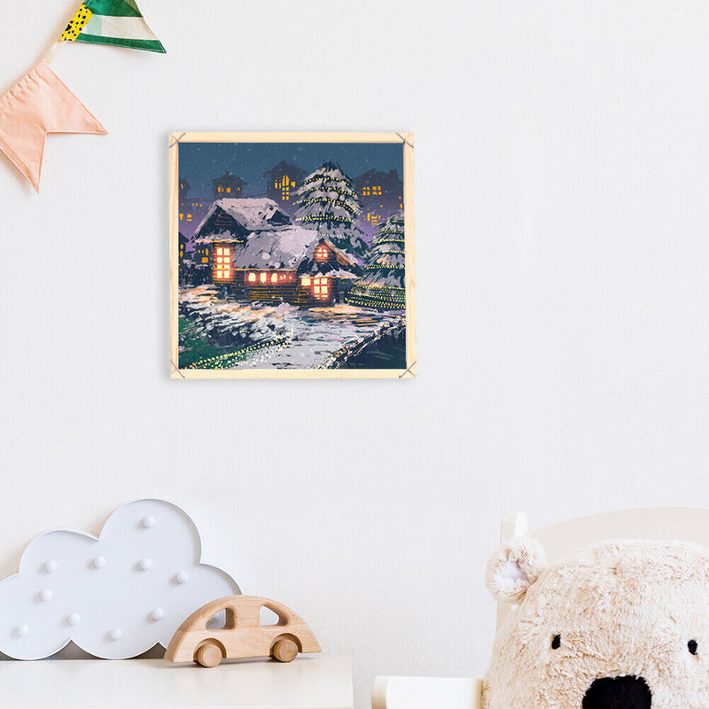 Photo Picture Hanger Framework Canvas Poster Drawing Frame Art Craft Accessories