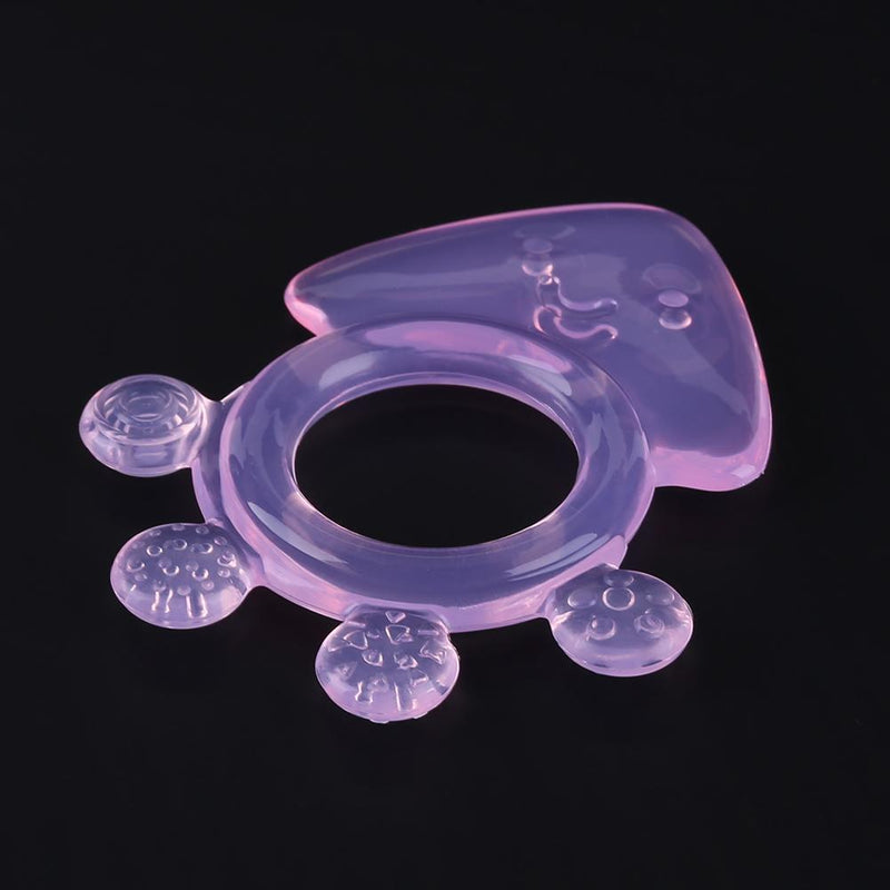 Cute Baby Teether Kids Silicone Teething Chewable Pacifier (Pink Octopus) Newly