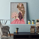 Diamond Painting Kit girl Full Round Rhinestone Wall