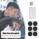 Bike Tire Repair Patches w/ Tire Polishing Pad Self Adhesive Bicycle Tyre P