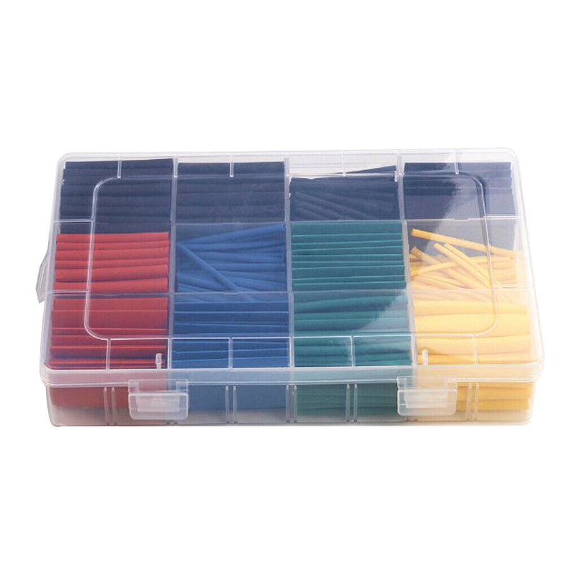 530pcs Heat Shrink Tubing Insulation Shrinkable Tube Assortment Electronic
