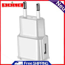 USB Charger Mobile Phone Fast Wall Charge EU Plug Adapter Head for Home Travel