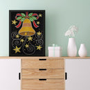 5D Special Shaped Crystal Christmas bell DIY Full Drill Diamond Painting