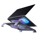 Laptop Desk Support Stand Anti Slip Dual Cooling Fan Notebook Computer Holder
