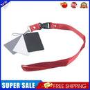 Digital Camera 3in1 Pocket-Size White Black Grey Balance Cards Neck Strap