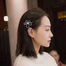 Rhinestone Flower Hair Clip Women Girl Korean Hairpins Headband Hair Bars