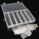 36Plastic Compartment Jewelry Adjustable Organizer 27cm*17cm AU Box Storage I3E3