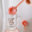 Sponge Handle Brush Home Cleaning Tool For Bottle Coffe Glass Wineglass Cup X1Q8