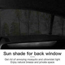 80*50 CM Car Window Sun Shade Curtain Sunscreen Blind Privacy Prote F0S3 Z6Q0