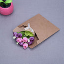 50pcs Kraft Paper CD DVD Envelope Sleeve Packing Bag 12.5x12.5cm Newly