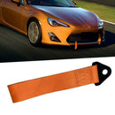 Orange Tow Strap Universal Racing Drifting Car Tow Strap Rope Trailer F6A1