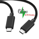 Cable Connector PD 60W Type-C Male To Male USB C Cable 3A Fast Charging