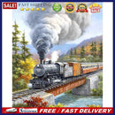 (DB5518) 5D DIY Full Drill Diamond Painting Train Cross Stitch Embroidery Mosaic