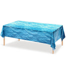 3pcs Ocean Print Tablecloth Table Cover Beach Pool Blanket Party Decoration