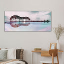 Guitar Tree Oil Paint By Numbers Kits Canvas Picture Wall Art DIY Craft