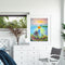 40x50cm Frameless Oil Paint By Numbers Bicycle Girl DIY Canvas Picture Kit
