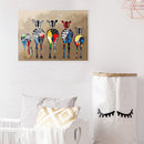 Painting By Numbers DIY Color Zebra Canvas Oil Picture Craft Home Wall Decor