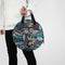 Embroidery Kit Storage Bag Handbag Cross Stitch Yarn Holder Handbag (Blue) Newly