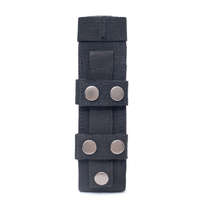 Tourniquet Bag Nylon Flashlight Holster Molle Pouch for Outdoor (Black) Newly
